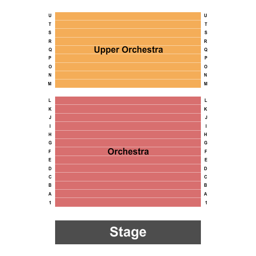 Hogg Memorial Auditorium End Stage Seating Chart