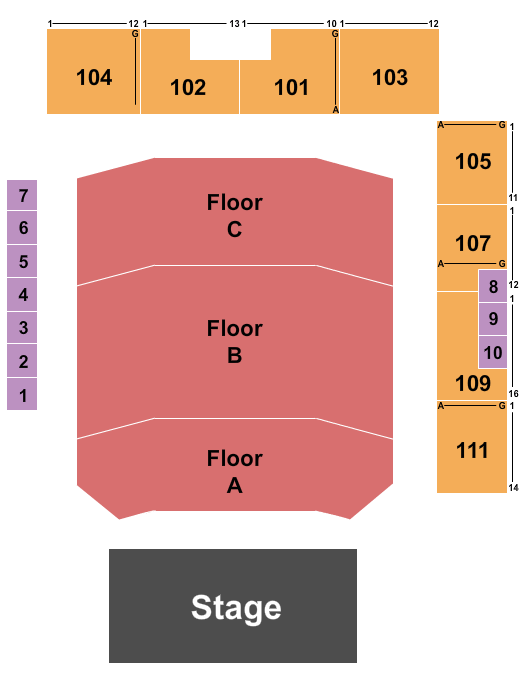 Holland Civic Center seating chart event tickets center