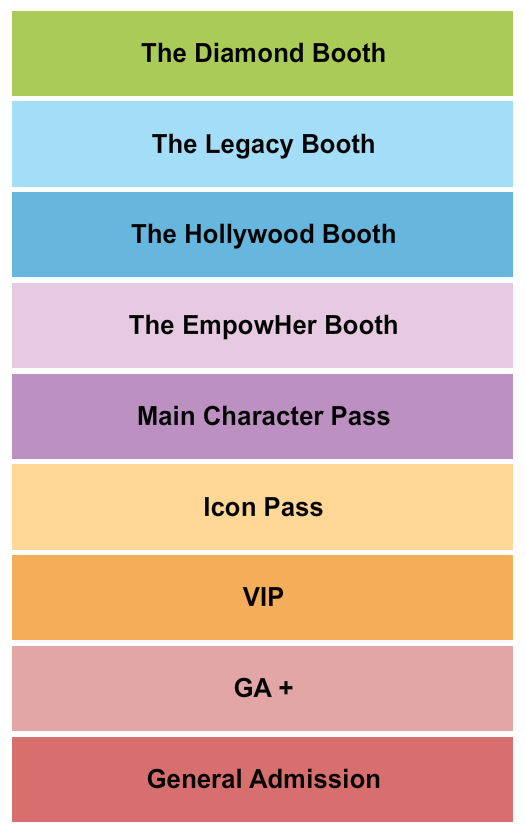 Hollywood Boulevard Next Event Seating Chart