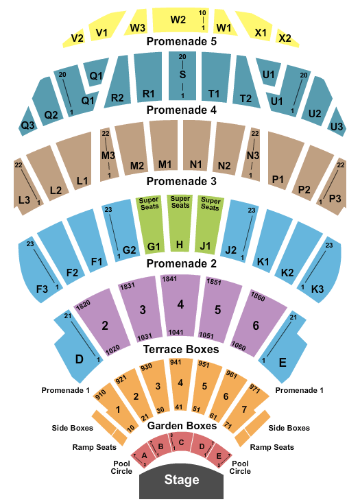 Pink Martini Hollywood Bowl Seating Chart