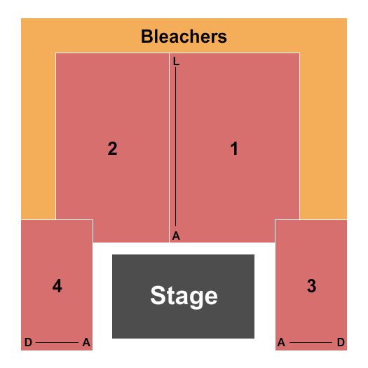 Hollywood Casino - IL Endstage Seating Chart