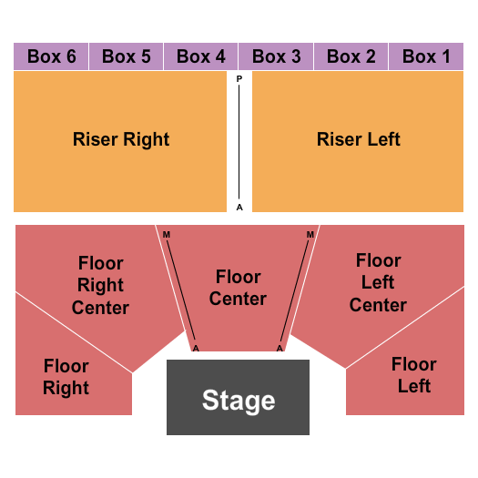 Hollywood Casino - Lawrenceburg Endstage Seating Chart