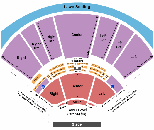 Hollywood Casino Amphitheatre Seating Chart - Maryland Heights
