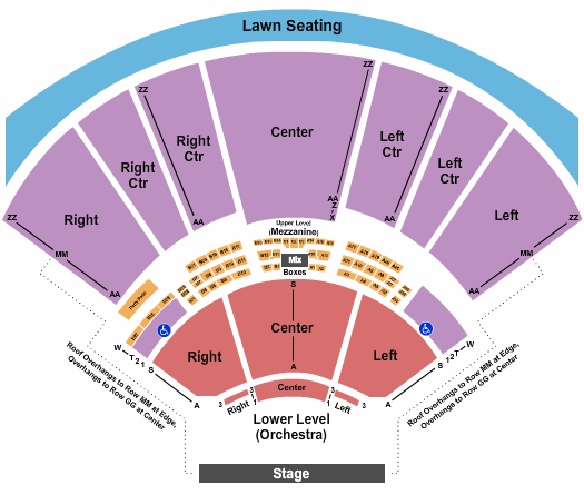 St Louis Verizon Amphitheater Seating Chart