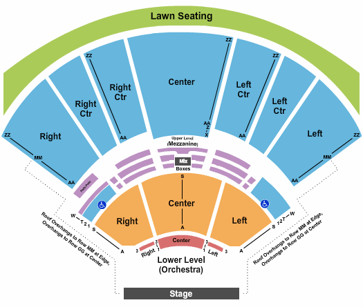 Hollywood Casino Amphitheatre - MO Kiss Seating Chart