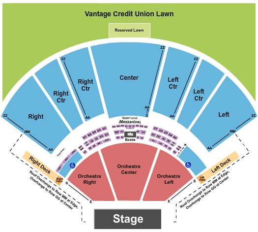 Hollywood Casino Amphitheatre - MO seating chart event tickets center