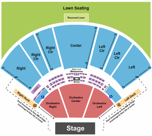 Hollywood Casino Amphitheatre - MO Backstreet Boys Seating Chart