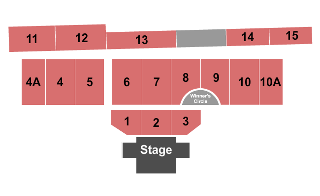 Hollywood Casino at The Meadows Endstage 2 Seating Chart