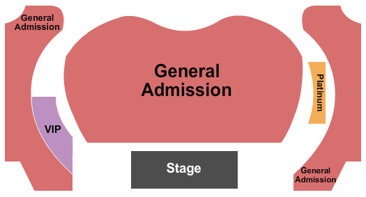 Hollywood Palladium Endstage GA Seating Chart