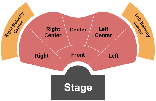 Hollywood Palladium Endstage RSV Front Seating Chart