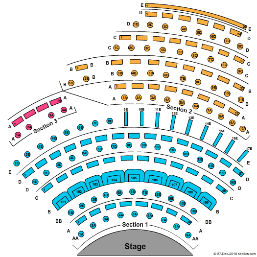 David Copperfield Theater at MGM Grand End Stage Seating Chart