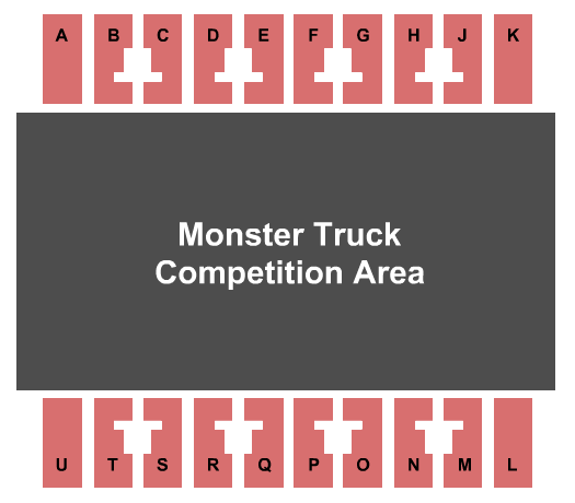 Holt Arena Monster Truck Grand Nationals Seating Chart