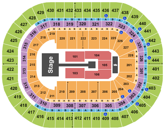 Honda Center Anuel AA Seating Chart