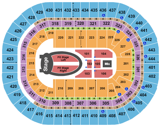 Honda Center Ariana Grande Seating Chart