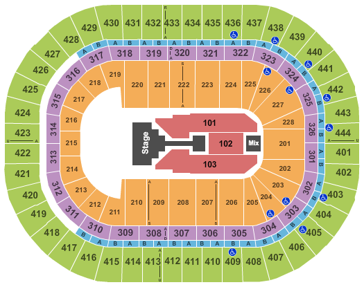 Honda Center Casting Crowns 2022 Seating Chart