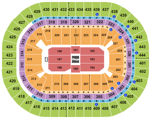 Honda Center Center Stage 2 Seating Chart
