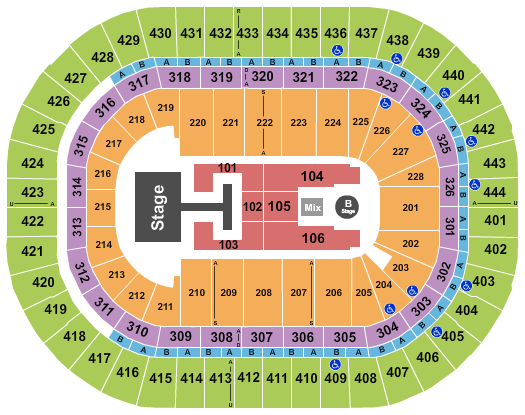 Honda Center Descendants & Zombies Seating Chart