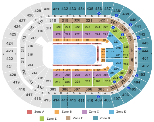 Honda Center Anaheim Seating Chart