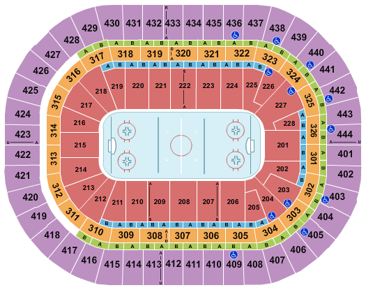 Honda Center Nitro Circus Seating Chart