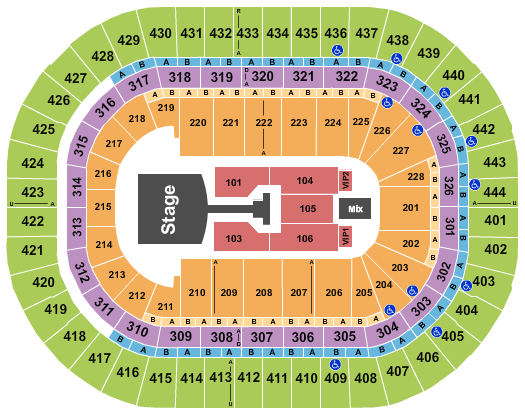 Honda Center Jonas Brothers 2025 Seating Chart