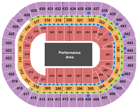 Honda Center Jurassic World Seating Chart