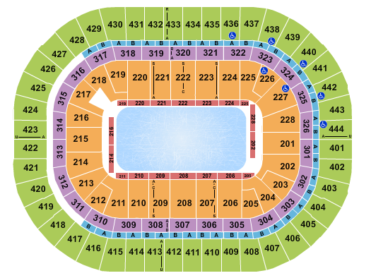 Honda Center Stars on Ice Seating Chart