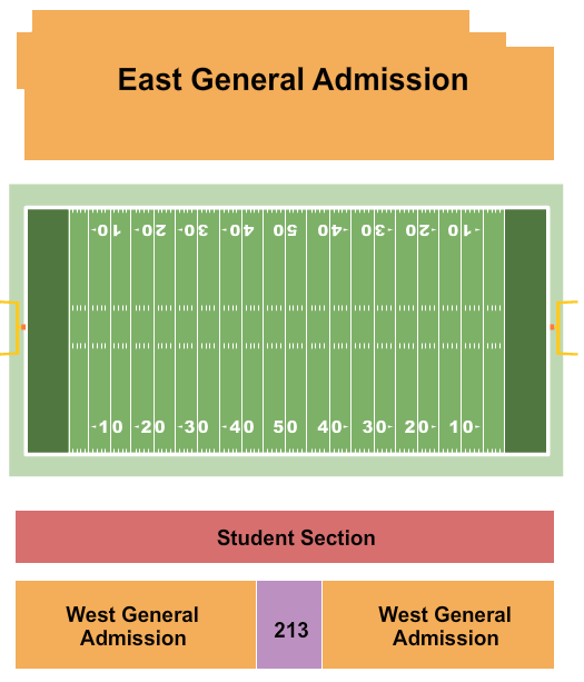 Hornet Stadium Football Seating Chart