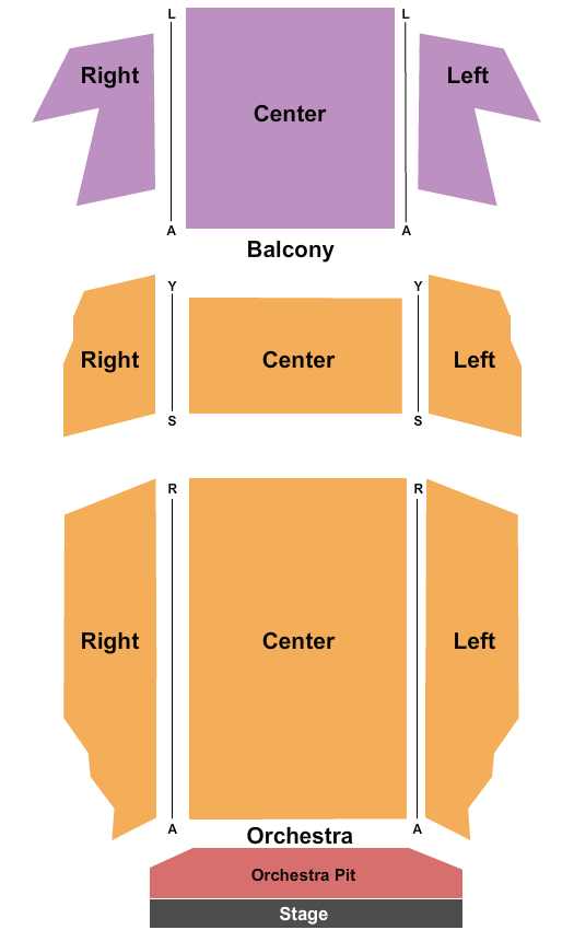 Main Theater at Hostos Center for the Arts & Culture Tragedia en la Yola Seating Chart