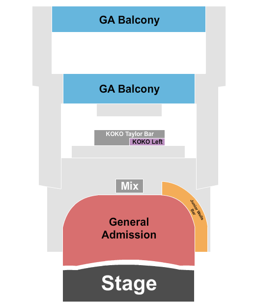 House Of Blues - Chicago Next Event Seating Chart