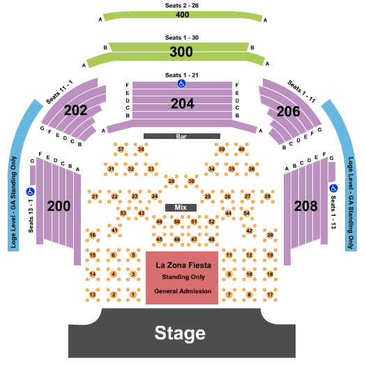 Hob Las Vegas Seating Chart