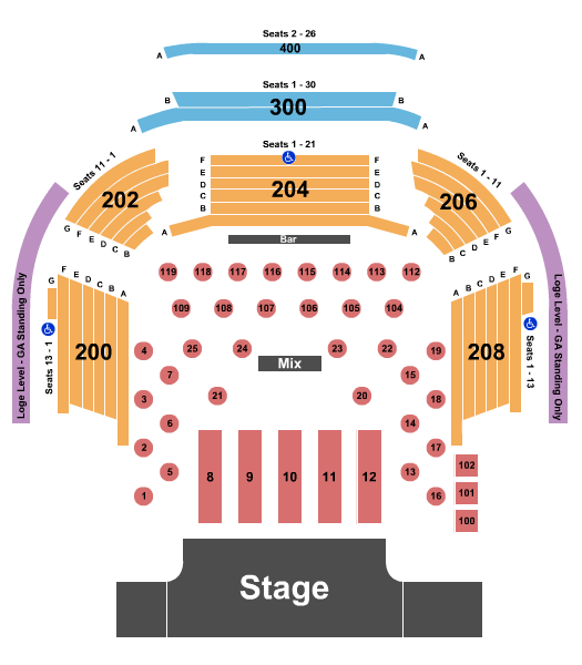 House Of Blues Las Vegas Tickets & Seating Charts - ETC
