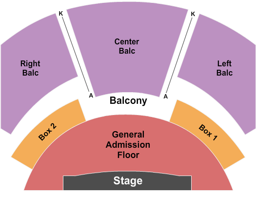 Tesla House Of Blues - Dallas Seating Chart