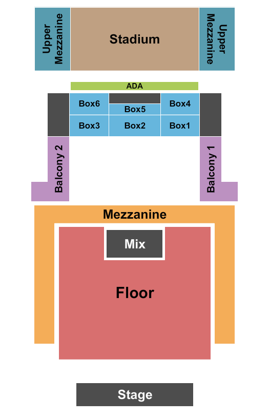 Citizens House Of Blues - Boston Seating Chart