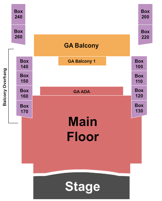 House Of Blues Chicago Map House Of Blues Chicago Seating Chart & Maps   Chicago