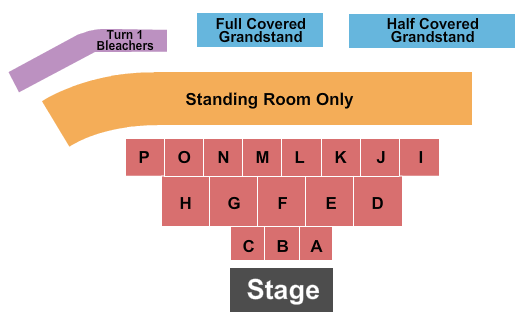House of Power Stadium at OC Fair Speedway Seating Chart