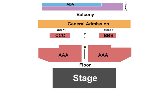 House Of Blues - San Diego End Stage 2 Seating Chart