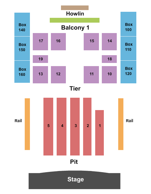 House Of Blues Seating Chart & Maps Chicago