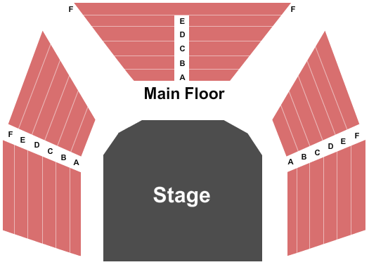 Howard Family Stage - Douglas Campbell Theatre End Stage Seating Chart
