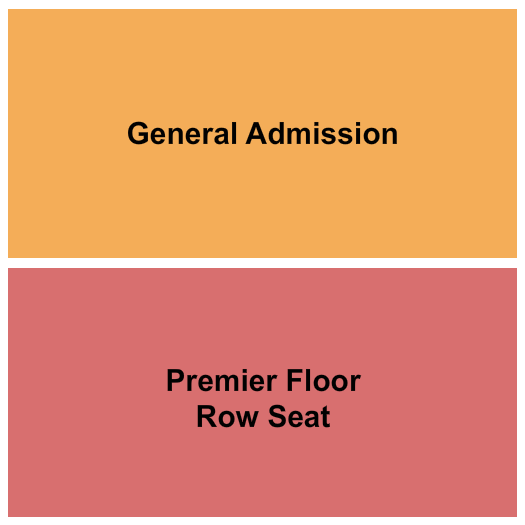 Howard Theatre - DC GA/Premier Seating Chart