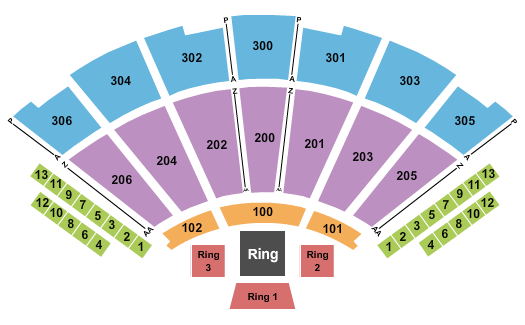 The Theater At Madison Square Garden Boxing 2 Seating Chart