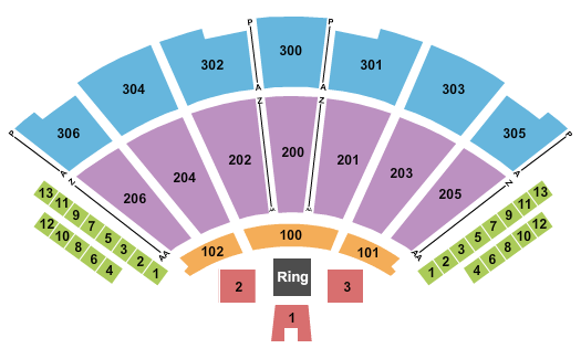 The Theater At Madison Square Garden Boxing Seating Chart