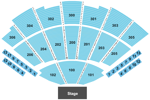 The Theater At Madison Square Garden endstage Seating Chart