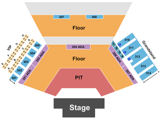 Martin Garrix Huntington Bank Pavilion at Northerly Island Seating Chart