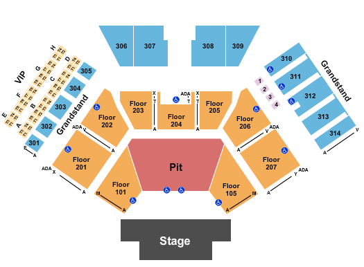 Huntington Bank Pavilion at Northerly Island Seating Chart