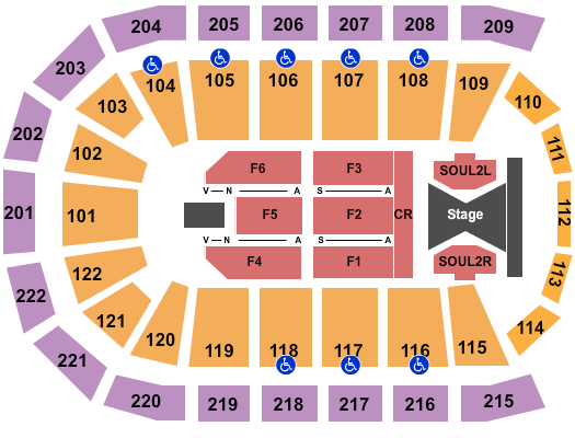 Huntington Center Tim McGraw Seating Chart