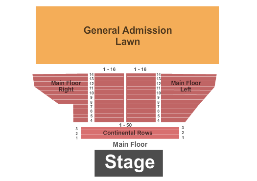 Jolt Credit Union Event Park at The Dow Event Center Gary Allan Seating Chart