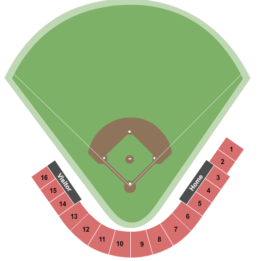 Husky Ballpark Baseball Seating Chart