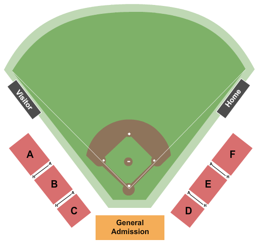 Hyde Baseball Stadium Baseball Seating Chart