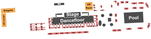 SLS South Beach Rolling Stones Seating Chart