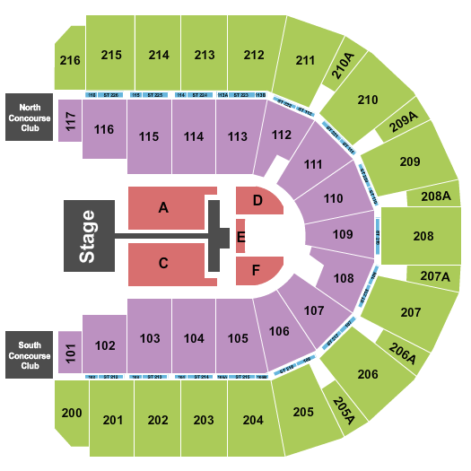 Seating Chart Taxslayer Center